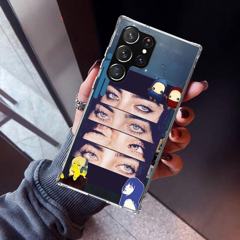 Hit Me Hard and Soft B-BillieS Phone Case For Samsung Galaxy S26 S25 Edge S24 S23 Ultra S22 Plus S21 S20 FE Soft TPU Back Cover