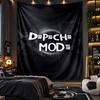 Wall Hanging Tapestry Depeche Mode Print Cloth for Living Room Bedroom Home Decor