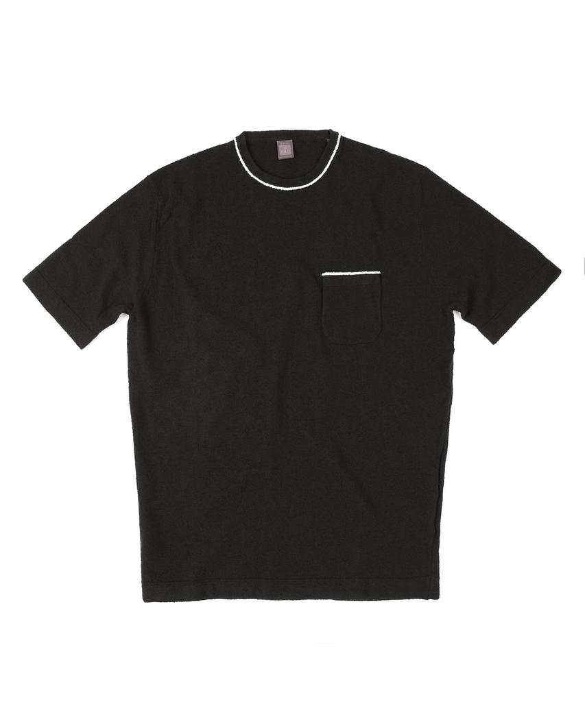 IOLO Terik Line Half Crew Neck_Black