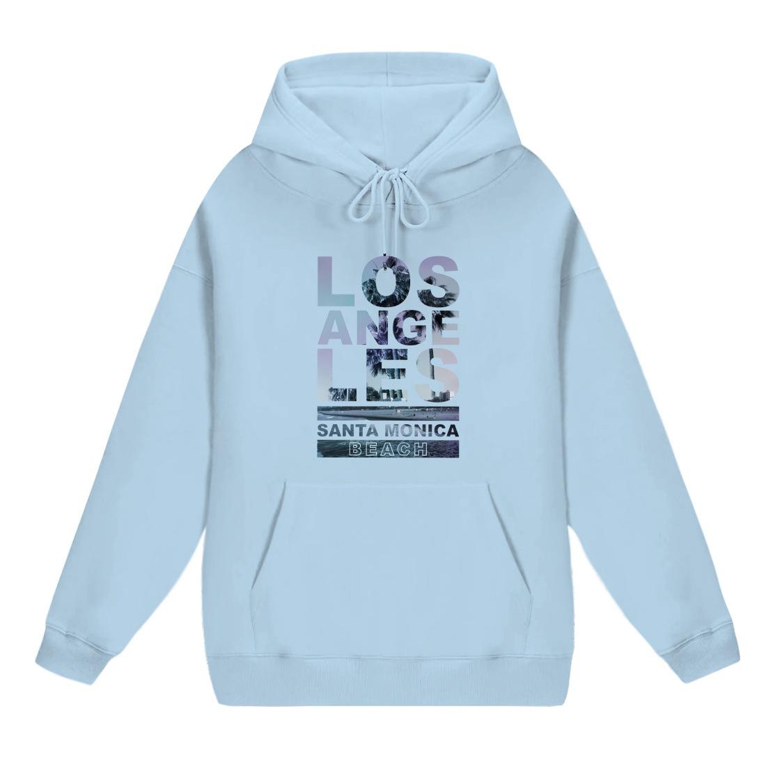 

Женский флисовый худи с капюшоном и надписью в стиле граффити для осени/зимы M