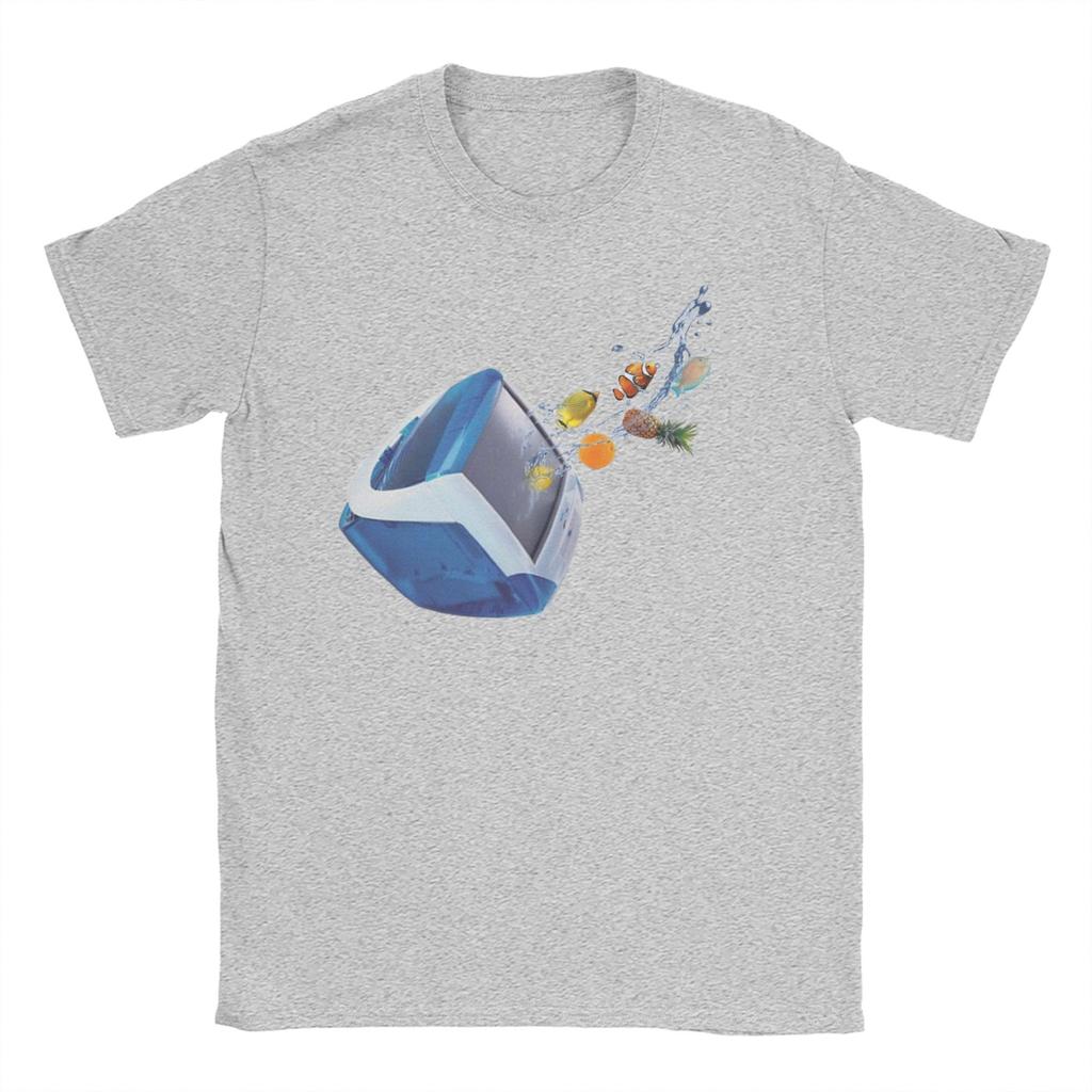 Vintage eMachines Frutiger Aero T-Shirt Herren Damen Rundhals 100% Baumwolle T-Shirt Niedliches Kurzarm T-Shirt Original Kleidung