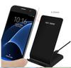 10W Wireless Fast Charging Bracket Desktop Vertical Mobile Phone Charger Holder