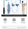 Feather & Bell Cat Teaser Wand Set with Butterfly and Caterpillar Toys