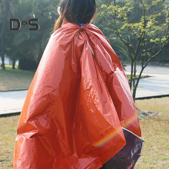 Notfallschlafsack, wasserdicht, tragbar, Thermodecke, leicht, für Outdoor-Camping, Rucksackreisen, Wandern, Erwachsene, Überlebens-Biwaksack