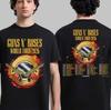 Guns N Roses World Tour 2026 Date Programma Maglietta A Due Lati