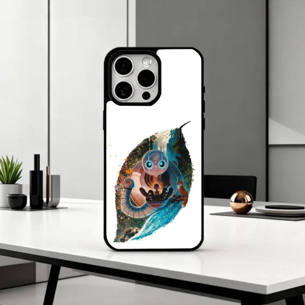 Cozy The W-Wild Robot Phone Case For iPhone17,16,15,14,13,12,11 Plus,Pro Max Magnetic For Magsafe Wireless Charging