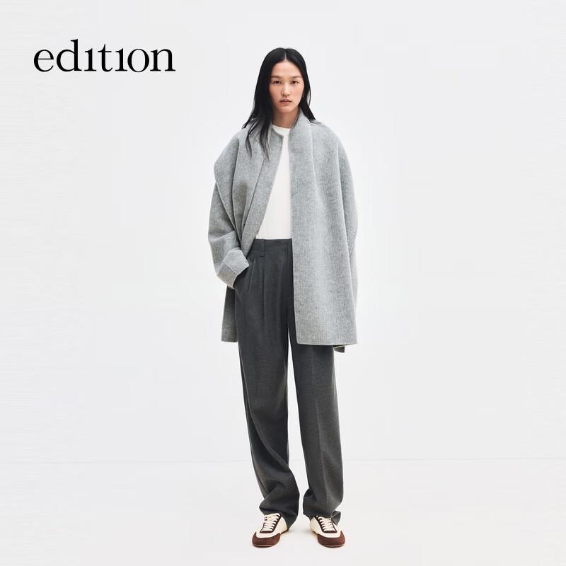 Edition Relaxed Fit Wool Blend Coat