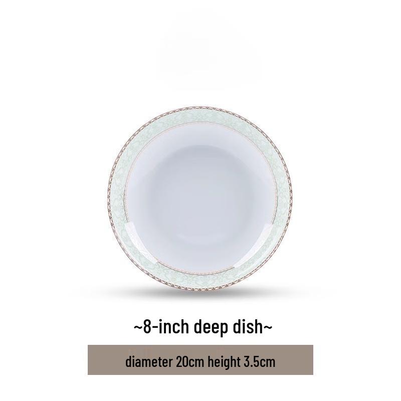 Moode Lanka Swan Floral Ceramic Dinnerware Set