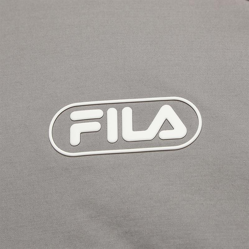 FILA Original Fashionable Personality Retro Cool Color-Block Loose Short Stand-Collar Cotton Jacket Women jackets Pink F11W549906FLK