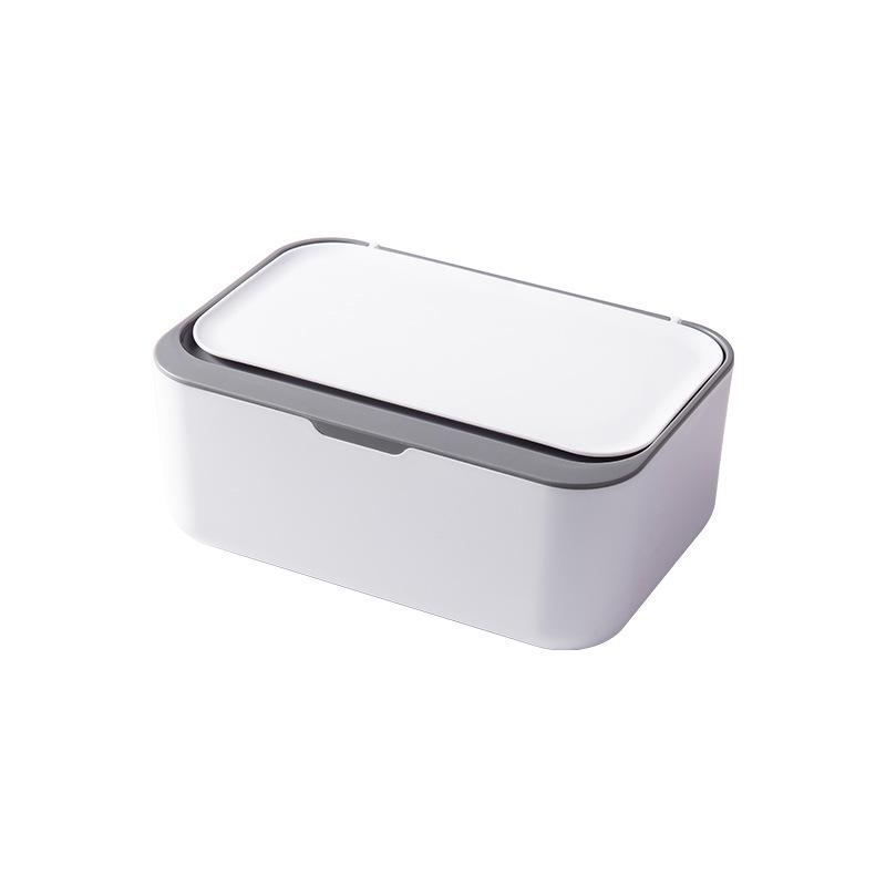 Multifunctional Dustproof Tissue & Mask Storage Box with Lid