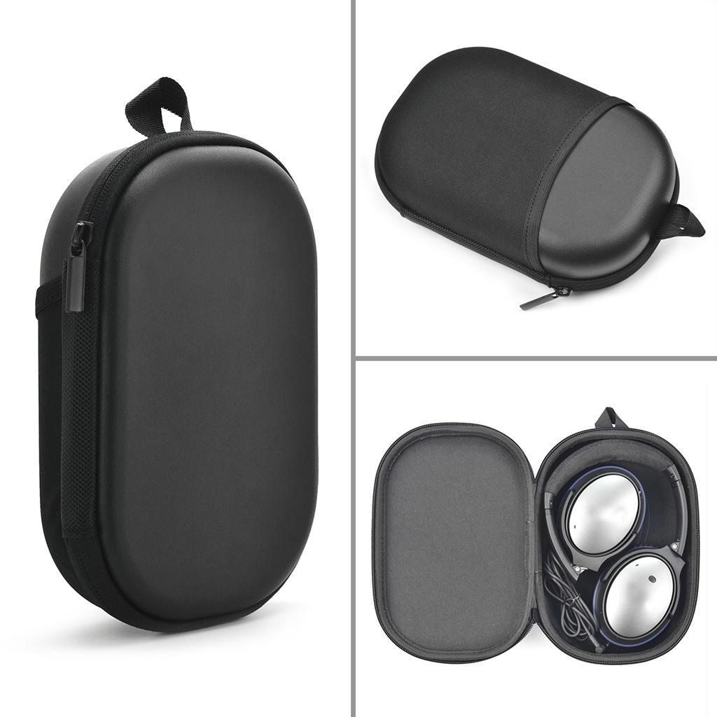 Buy Portable Black Headphones Case Cover Bag Pouch for Bose QC35 QC25