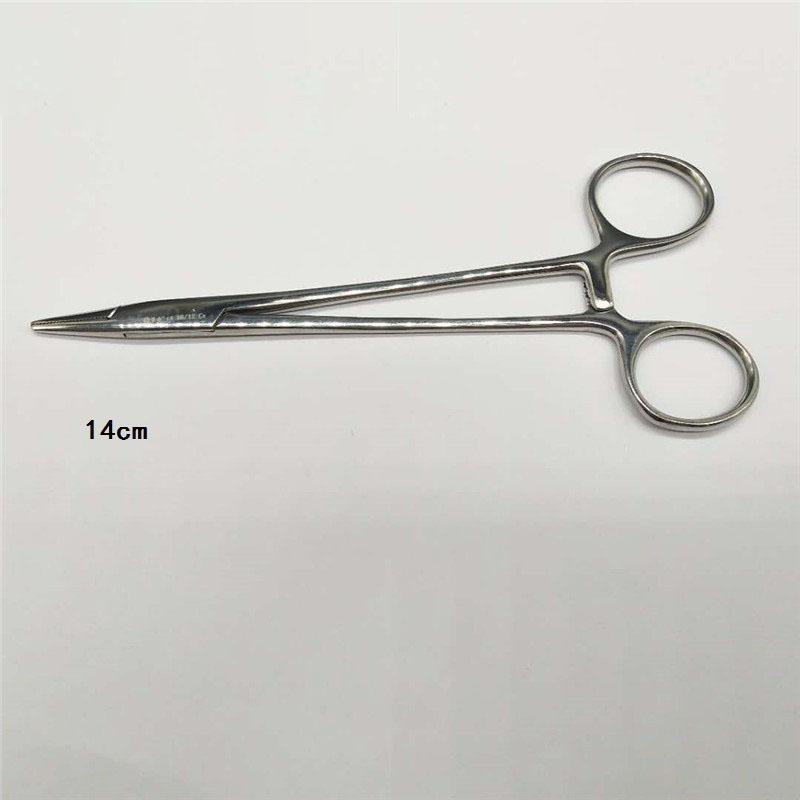 Hochwertiger Nadelhalter für zahnärztliche kieferorthopädische Naht, der chirurgische Pinzetten hält