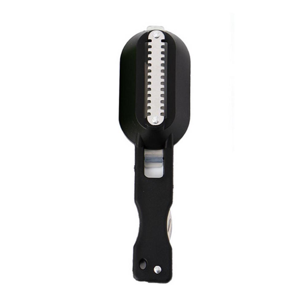Stainless Steel Fish Scale Remover Fish Skin Scaling Knife Skinner Seafood Tool Kitchen Accessories