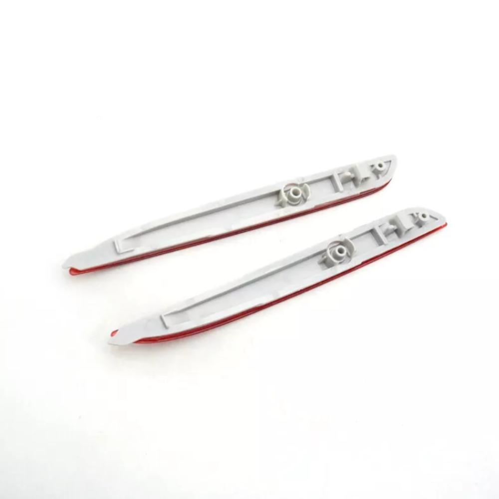 2Pcs Left & Right Red Rear Bumper Reflector For Mazda 3 2008-2012 BFF4-51-5L0AF