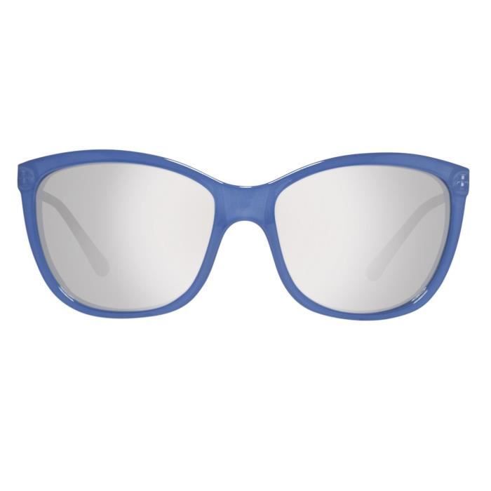 Lunettes de soleil - GUESS - Acetate Soft Cat-Eye Square - Noir - 58 mm - Tendance