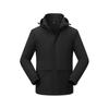 Unisex Waterproof Hooded Workwear: Warm, Thick One-Piece Storm Jacket for Autumn/Winter, Customizable with Logo