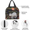 Follow Your Dream Lunch Bag Compact Bento Tote Bag Cute Sloth Reusable Lunch Box Container for Women Men School Office Work