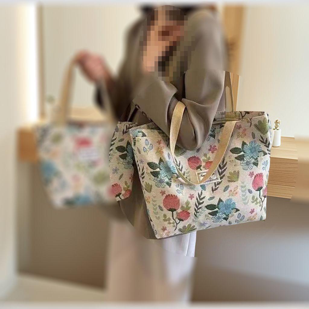 Canvas Tote Bag: Large Capacity Handbag for Women - 2024 Edition