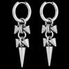 Fashion Stainless Steel Ear Jewelry With Conical Shape And Electroplating For Female Fashionistas