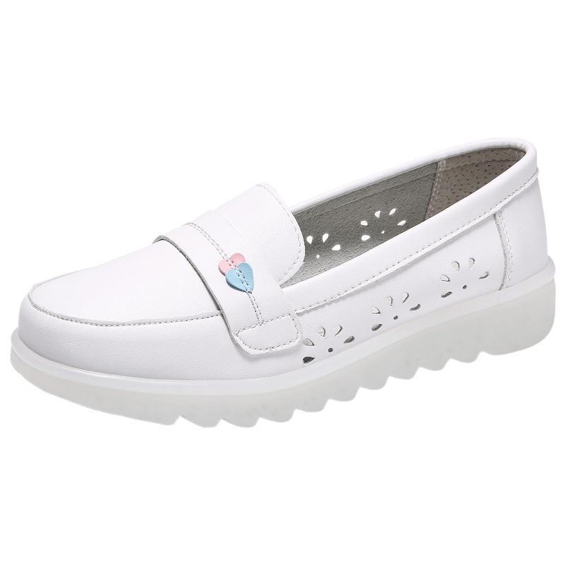 Nurse Shoes Women's Soft Soles Are Not Tired, Medical Shoes Are Breathable, Deodorant and Comfortable, Spring and Autumn Hospital Work White Shoes