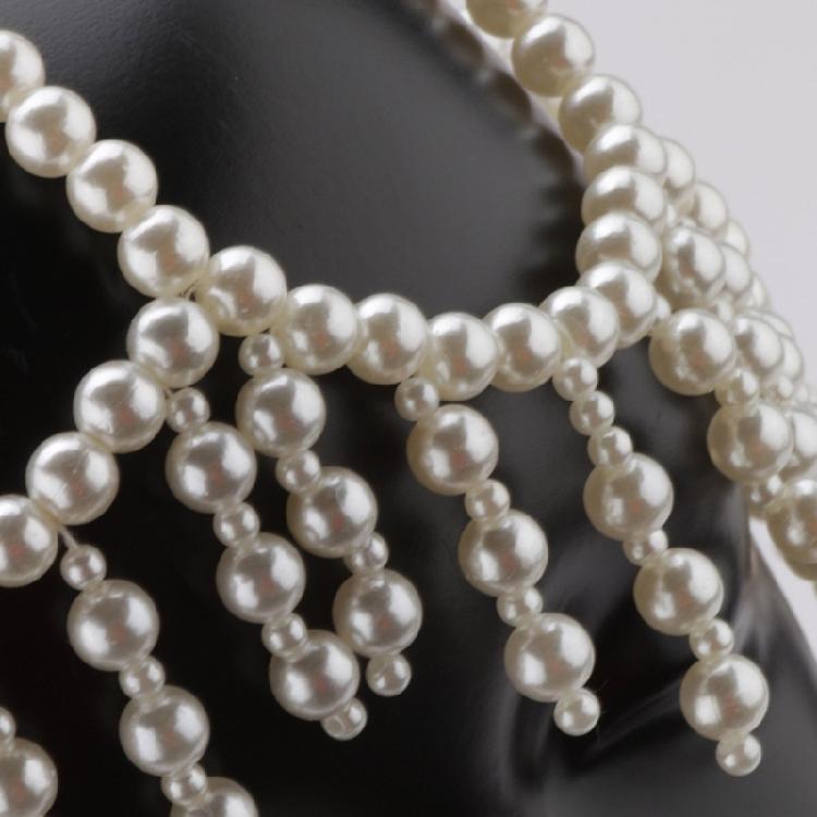 Sophisticated Pearls Bridal Hat Romantics Celebration Headpiece Elegant Headwear for Dance Parties and Celebration Event