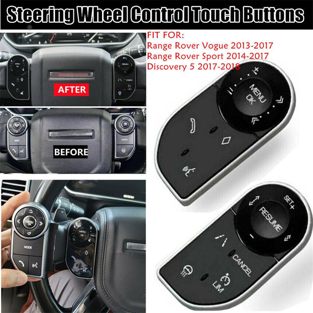 

Steering Wheel Control Switch Button Set For Land Rover Discovery 5 L462 2015-19