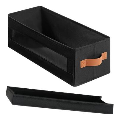 Boîte de rangement empilable avec fenêtre de visualisation Couvercle de protection Matériaux Oxford Contient 32 disques Pour l'organisation des médias