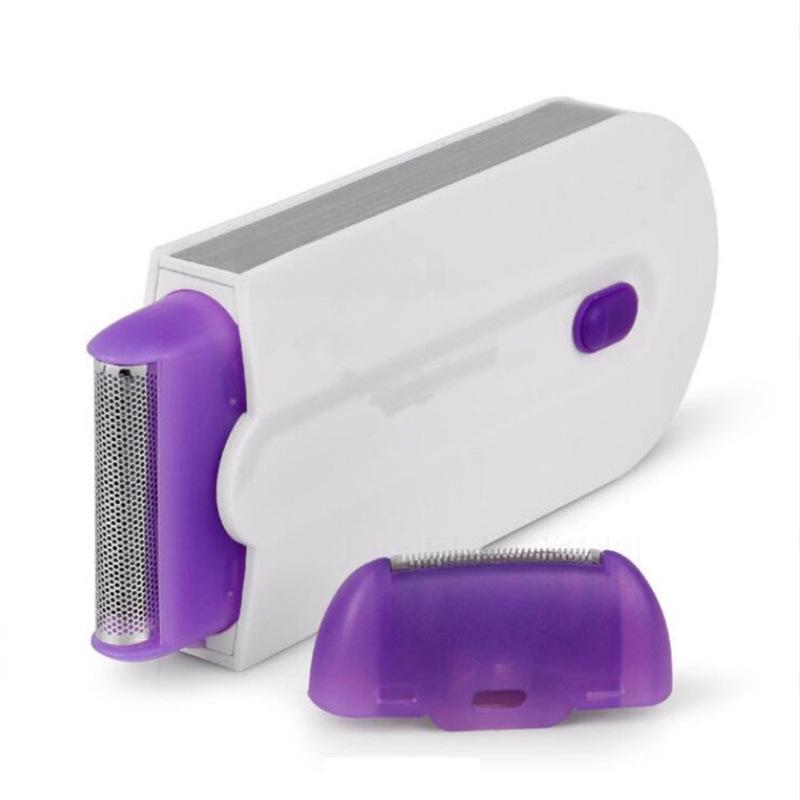 Electric Blue Light Induction Shaver for Ladies - Hair Removal Device