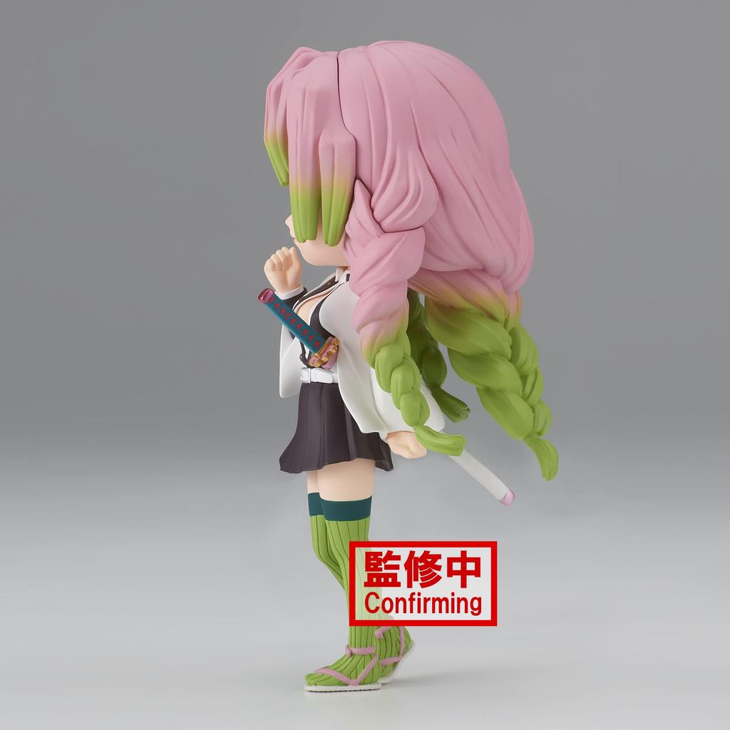 BANPRESTO Matador de demônios: Kimetsu no Yaiba Mitsuri Kanroji (VerA) Boneco Q posket Bandai Spirits (BP19357)