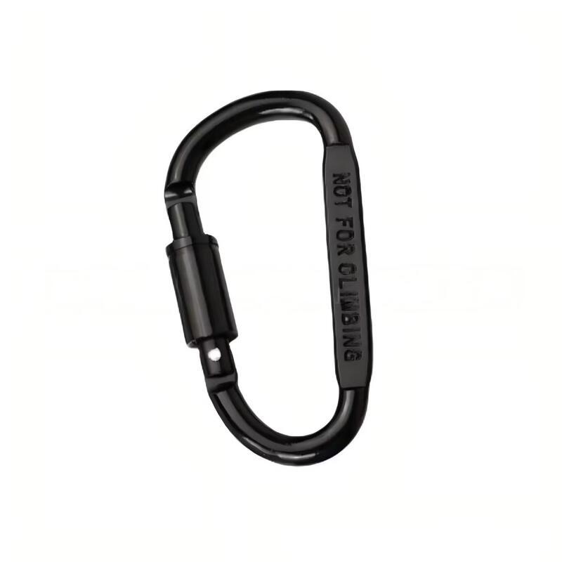 Brangdy Flat Aluminum Alloy Screw Lock Carabiner