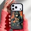 Funny Thinking Monkey With Headphone Phone Case for iPhone 17 16 15 14 13 Pro Max Back Cover for 12 11 Pro Coque