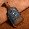 Leather Car Key Cover Case For Vw Volkswagen Tiguan Mk1 Mk2 Magotan Passat B8 Polo Golf 4 5 6 7 Mk7 Jetta Polo Eos Scirocco