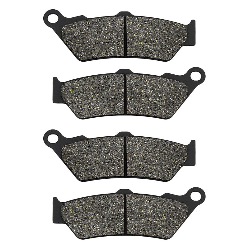 Cyleto Motorcycle Front Rear Brake Pads for BMW F700GS F 700GS 11-18 F800GS Adventure F 800GS Triple Black F 800 GS Trophy 08-18