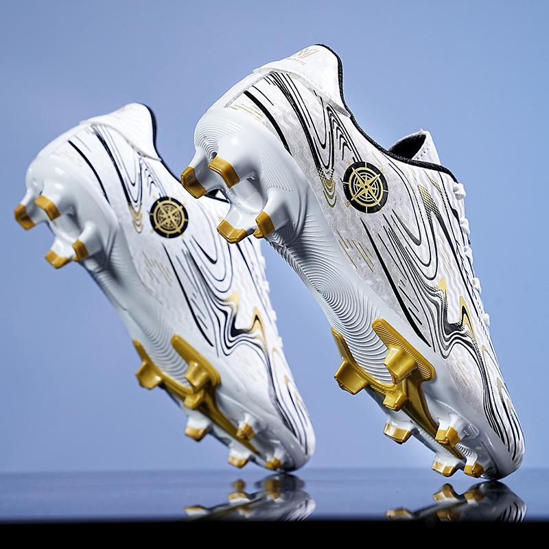 Shattered Spikes Children's Football Shoes Boys and Girls Professional Training Track and Field Competitions Running Students Sneakers