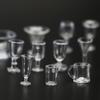 14Pcsset 112 Dollhouse Miniatures Simulation Tableware Mini Cup Ice Cream Bowl Plastic Model Transparent Goblet Accessories