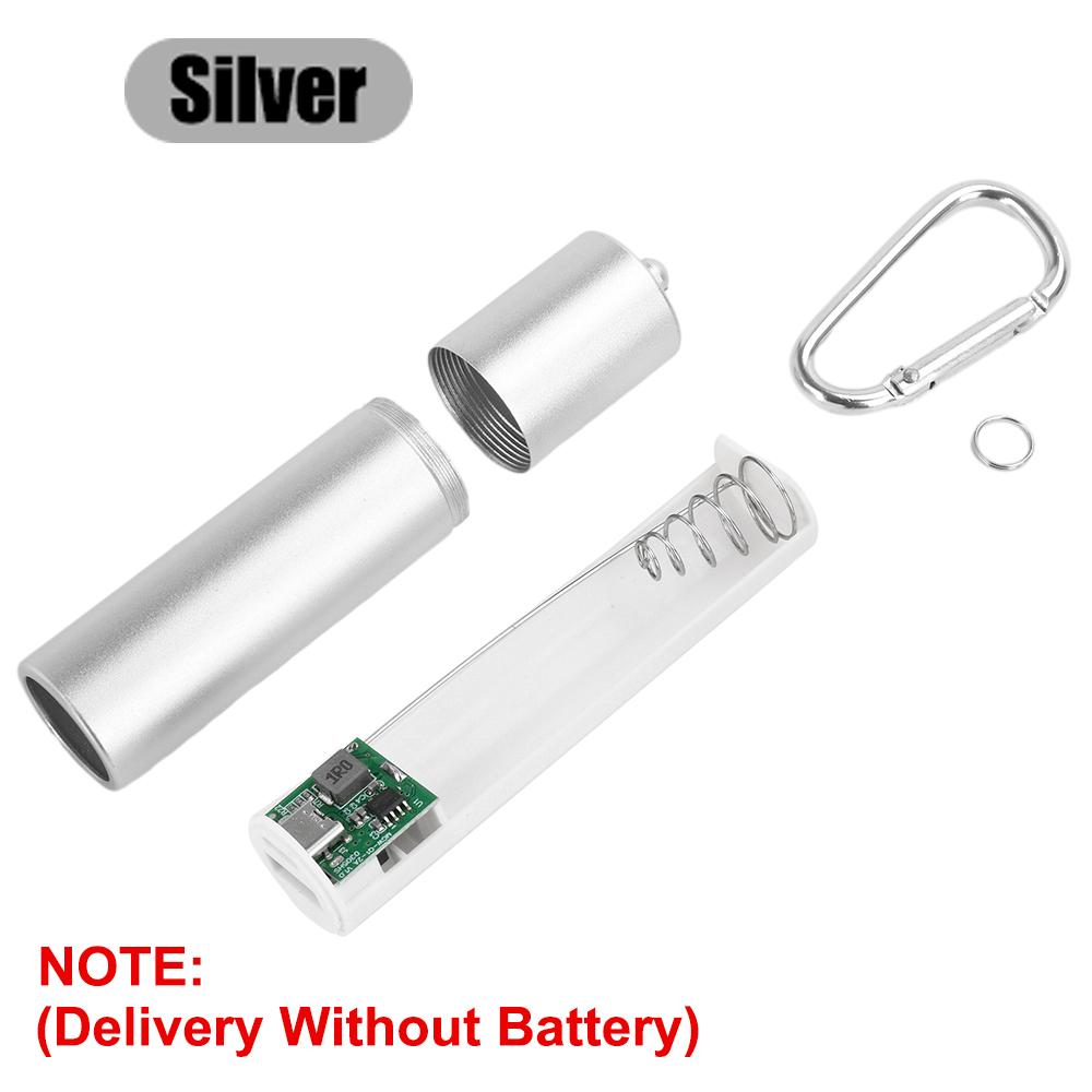 Portable Battery Box Tpye C USB 5V2A Power Bank Case 18650/21700 Mobile Power Kits DIY Charger Box Kit Universal Cell Phones