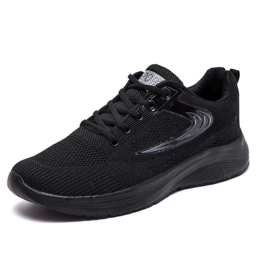 Mesh Breathable and Lightweight Sports Shoes Men's Casual Shoes Comfortable and Heightening Soft-soled Sports Shoes Versatile Trendy Walking Shoes