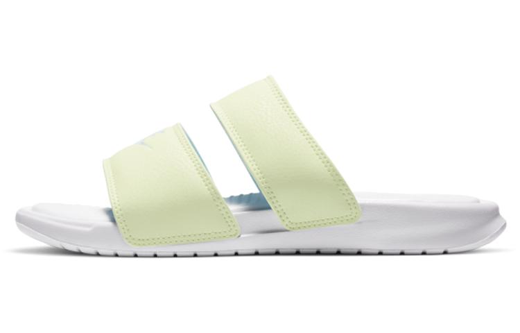 Nike Benassi Duo Ultra Slide White/Yellow Women s 819717-111 42