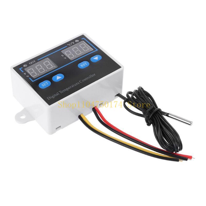 Probe Line 10A Digital Temperature Control LED Display and Centigrade Thermostat Instrument AC110-220V top sale