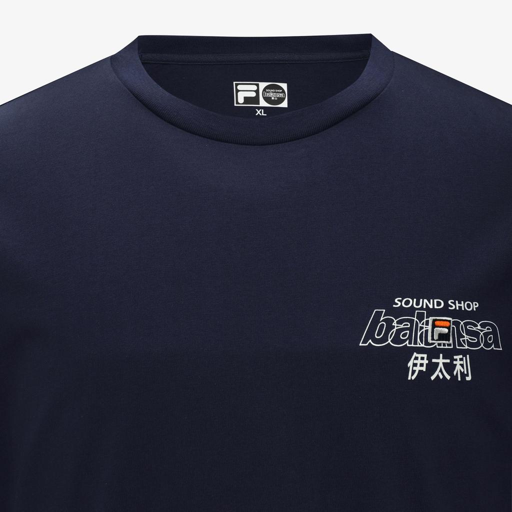Hwillaeondeoweeo [Fila Underwear X Balansa] Oversized T-Shirt (Fi4Rsh1145Mdid)