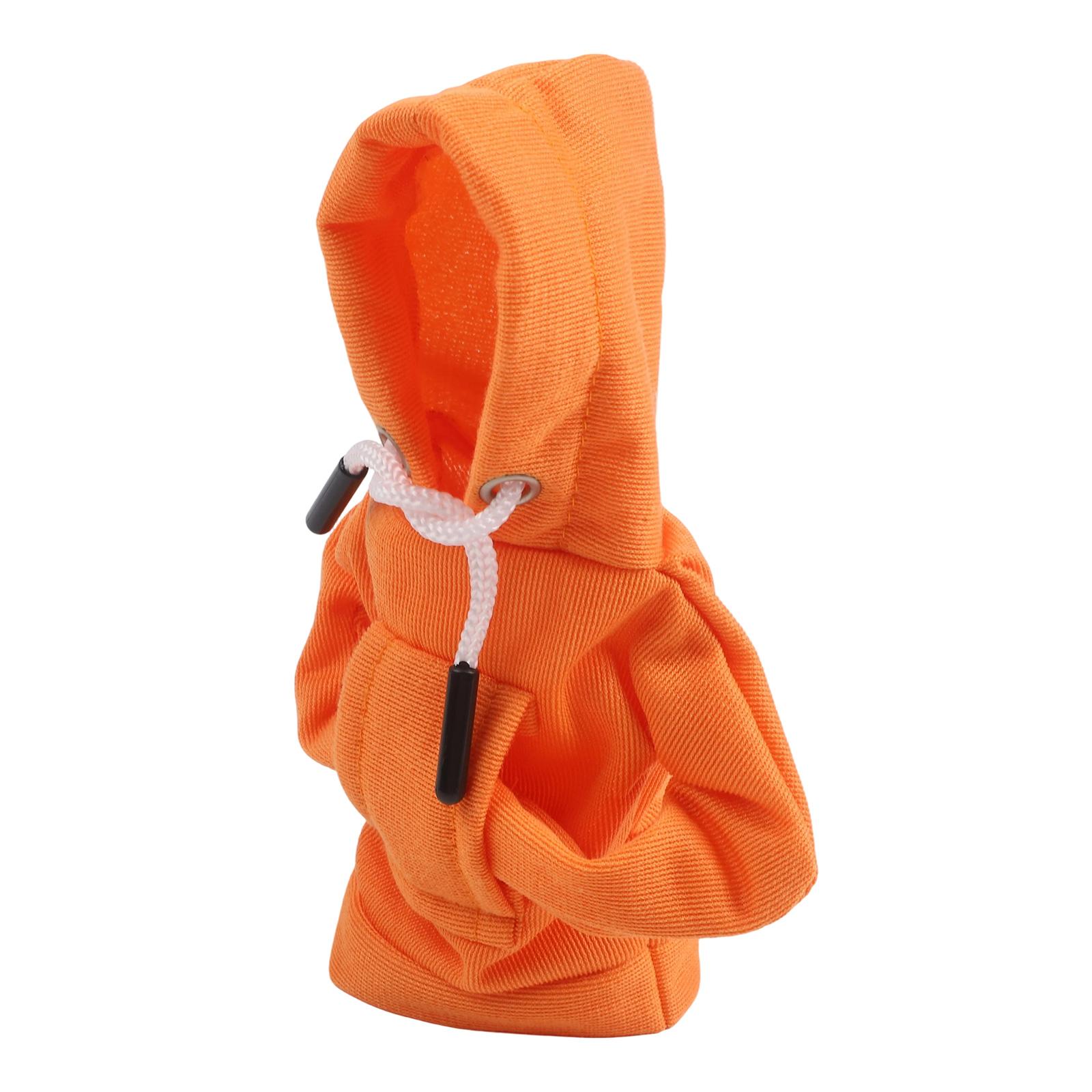 

7 Inch Desk Goose Hoodie Made of Soft and Cotton Blend Designed to Resists Dust and Fading Enhancing Desk Decor оранжевый