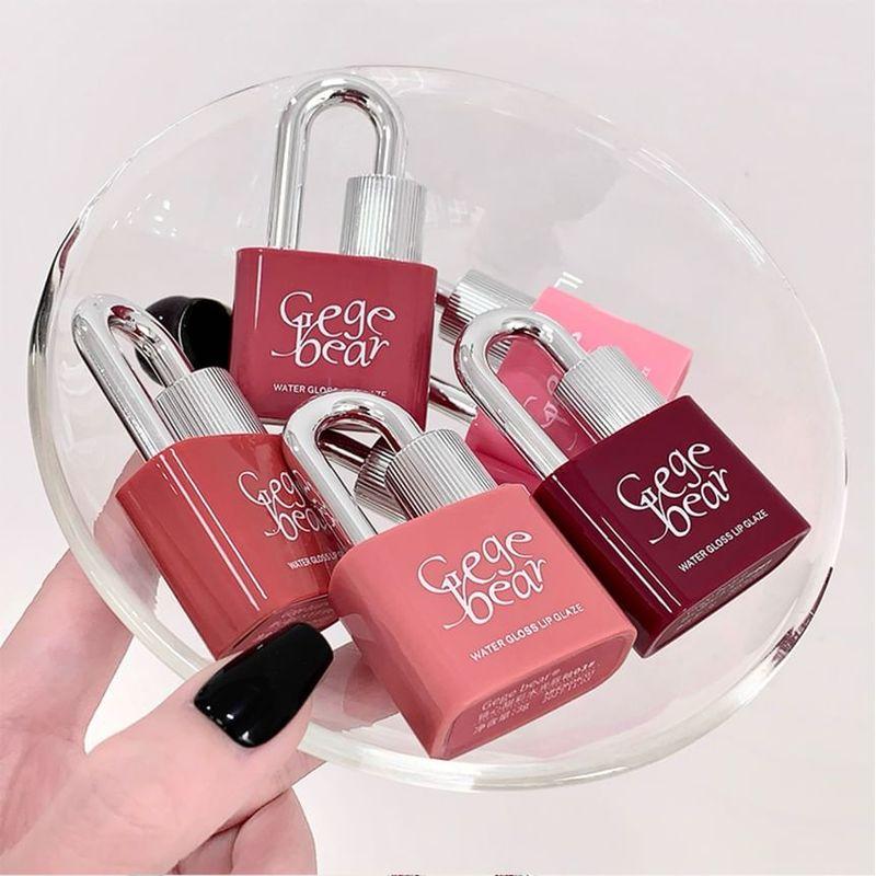 Gege Bear - Lock Heart Süßer Wasser Lipgloss - 1-3