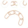 Decorative 5 Link Wooden Chain, Knot, Home Decoration for Family