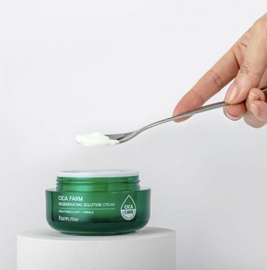 FARM STAY Cica Farm Regenerating Solution Cream 50ml (3 Options)