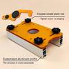 Wood Router Slotting Locator 2 in 1 Wood Palms Router Base Router Slotting Bracket for 65mm Wood Trimmer Carbinet Closet
