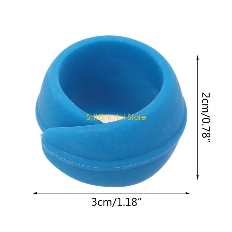 100pcs Embroidery Sewing Machine Thread Spool Huggers Keep Spools From Unwinding No Loose Ends Tails D57B
