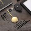 Diy Pendulum Clock Movement Mechanism With 3 Pairs Different Hands Quartz Repair Shaft Wall Clock