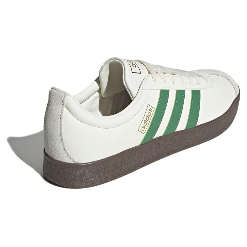 Adidas VL Court Classic Off White Collegiate Green Unisex Sneakers Cream Alumina JH5061