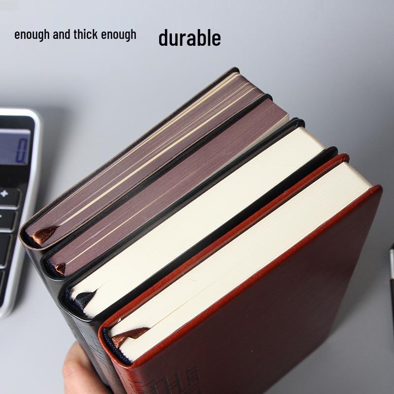 A5 Business Notebook Diary - Large Meeting Record Book, Office Supplies