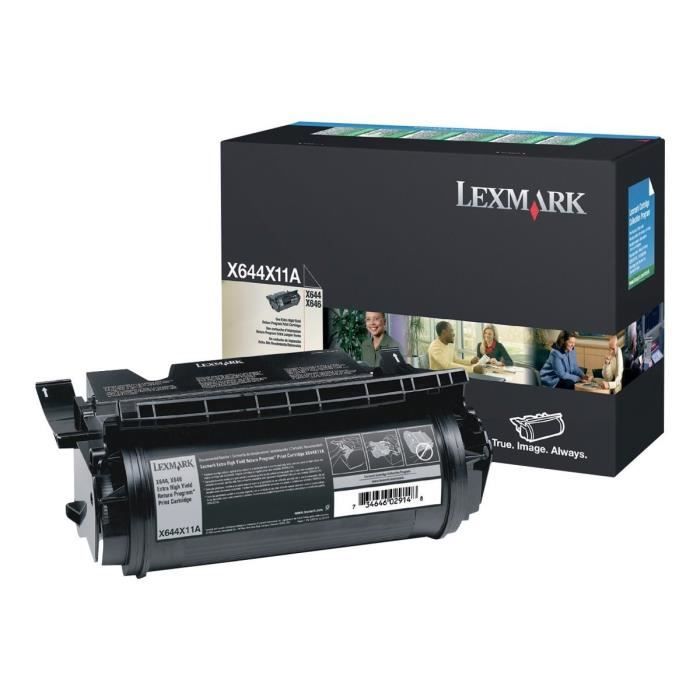 Cartouche de toner LEXMARK - C522N, C524 - Noir - 4000 pages - Pack de 1